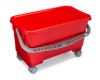 Picture of Rubbermaid 20" Microfiber Mop Pad Charging Bucket with Wheels